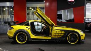 2008 Mercedes-Benz SLR McLaren Volcano Yellow by Hamann