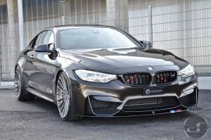 Коричневое купе BMW M4 с аксессуарами M Performance от DS Automobiles & Auto Works