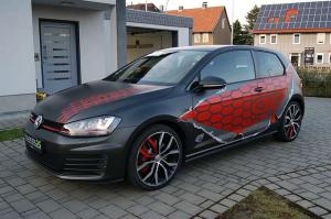 2014 Volkswagen Golf GTI VII by Rakelx Folientechnik