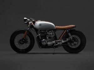 Honda CB650: кожаный кастом