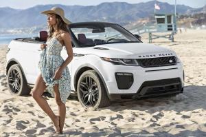 2016 Land Rover Range Rover Evoque Convertible И Наоми Харрис