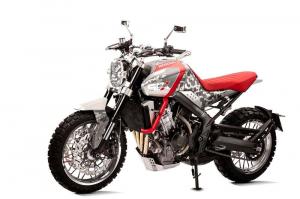 Концептуальный скрэмблер Honda Six50