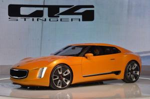 2014 Kia GT4 Stinger Concept Live From Detroit 2014
