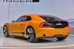 2014 Kia GT4 Stinger Concept Live From Detroit 2014