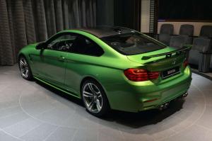 2015 BMW M4 Coupe Java Green by Abu Dhabi Motors