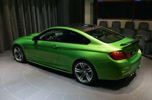 2015 BMW M4 Coupe Java Green by Abu Dhabi Motors