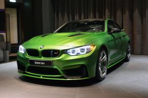 2015 BMW M4 Coupe Java Green by Abu Dhabi Motors