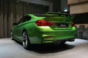 2015 BMW M4 Coupe Java Green by Abu Dhabi Motors