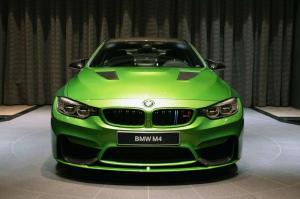 2015 BMW M4 Coupe Java Green by Abu Dhabi Motors