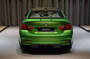2015 BMW M4 Coupe Java Green by Abu Dhabi Motors