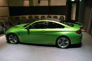 2015 BMW M4 Coupe Java Green by Abu Dhabi Motors