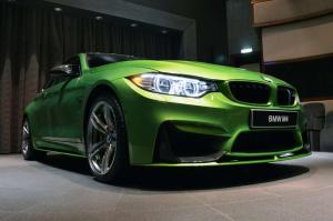 2015 BMW M4 Coupe Java Green by Abu Dhabi Motors