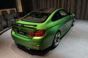 2015 BMW M4 Coupe Java Green by Abu Dhabi Motors