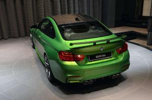 2015 BMW M4 Coupe Java Green by Abu Dhabi Motors