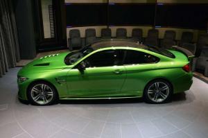 2015 BMW M4 Coupe Java Green by Abu Dhabi Motors
