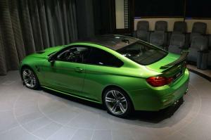 2015 BMW M4 Coupe Java Green by Abu Dhabi Motors