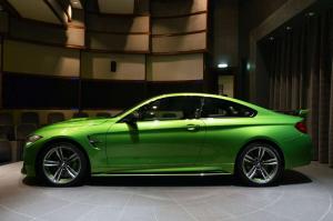 2015 BMW M4 Coupe Java Green by Abu Dhabi Motors