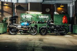 2016 Moto Guzzi V9 Bobber и Moto Guzzi V9 Roamer