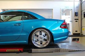 2015 Mercedes-Benz SL55 AMG PD63 in Atomic Teal by Prior Design