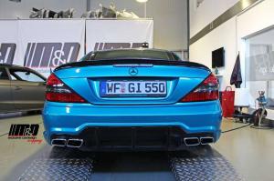 2015 Mercedes-Benz SL55 AMG PD63 in Atomic Teal by Prior Design