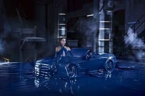 Mercedes-Benz SL-Class in Latex for Fashion