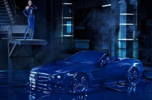 Mercedes-Benz SL-Class in Latex for Fashion