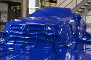Mercedes-Benz SL-Class in Latex for Fashion