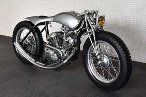 2015 Yamaha SR400 Silver Aero by Half Cast Creations