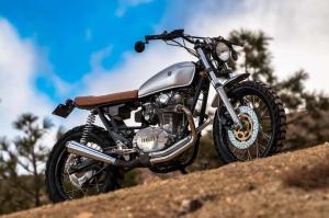 Yamaha XS650: любительский кастом