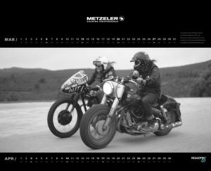 Календарь Metzeler 2016 года