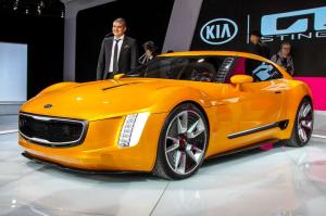 2014 Kia GT4 Stinger Concept Live From Detroit 2014