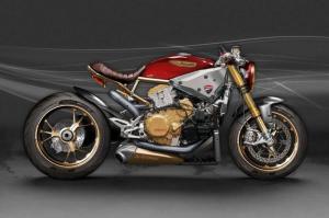 Ducati 1199 Panigale: кафе рейсер от AD Koncept