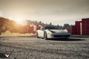 2015 Ferrari 458 Italia on Vorsteiner Wheels V-FF 105)