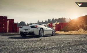 2015 Ferrari 458 Italia on Vorsteiner Wheels V-FF 105)