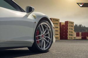2015 Ferrari 458 Italia on Vorsteiner Wheels V-FF 105)