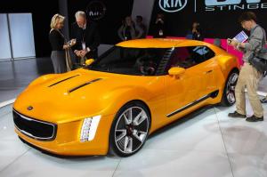 2014 Kia GT4 Stinger Concept Live From Detroit 2014