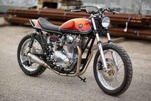Yamaha XS650: трекер от River Rat Cycle Fab