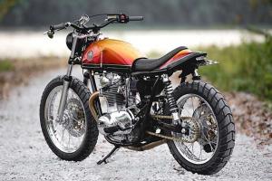 1977 Yamaha XS650 by River Rat Cycle Fab