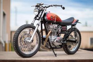 1977 Yamaha XS650 by River Rat Cycle Fab