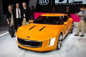 2014 Kia GT4 Stinger Concept Live From Detroit 2014