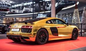2015 Audi R8 V10 Plus Goldenes Lenkrad
