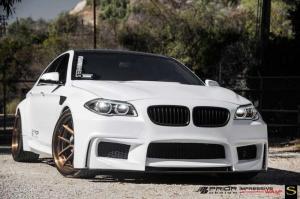 2015 BMW M5 by Prior Design on Savini Wheels