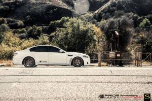 2015 BMW M5 by Prior Design on Savini Wheels