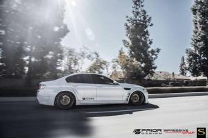 2015 BMW M5 by Prior Design on Savini Wheels