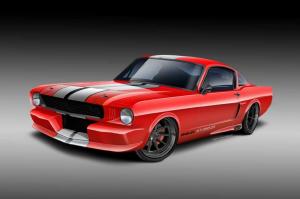 Эскизы Shelby Mustang с мотором EcoBoost