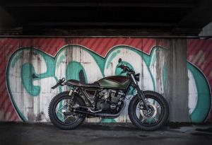 1980 Suzuki GSX400F Tracker Wood by Shaka Garage Bari