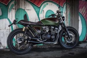 1980 Suzuki GSX400F Tracker Wood by Shaka Garage Bari