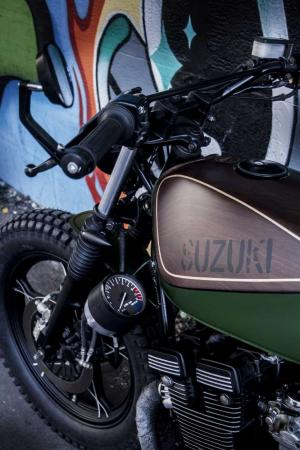 1980 Suzuki GSX400F Tracker Wood by Shaka Garage Bari
