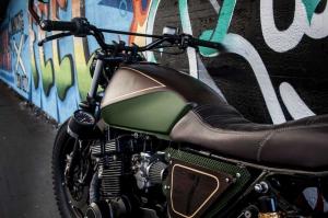 1980 Suzuki GSX400F Tracker Wood by Shaka Garage Bari