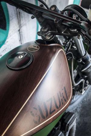 1980 Suzuki GSX400F Tracker Wood by Shaka Garage Bari